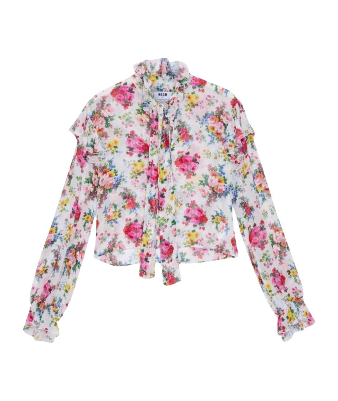 MSGM Мульти вискозная рубашка, фото 1