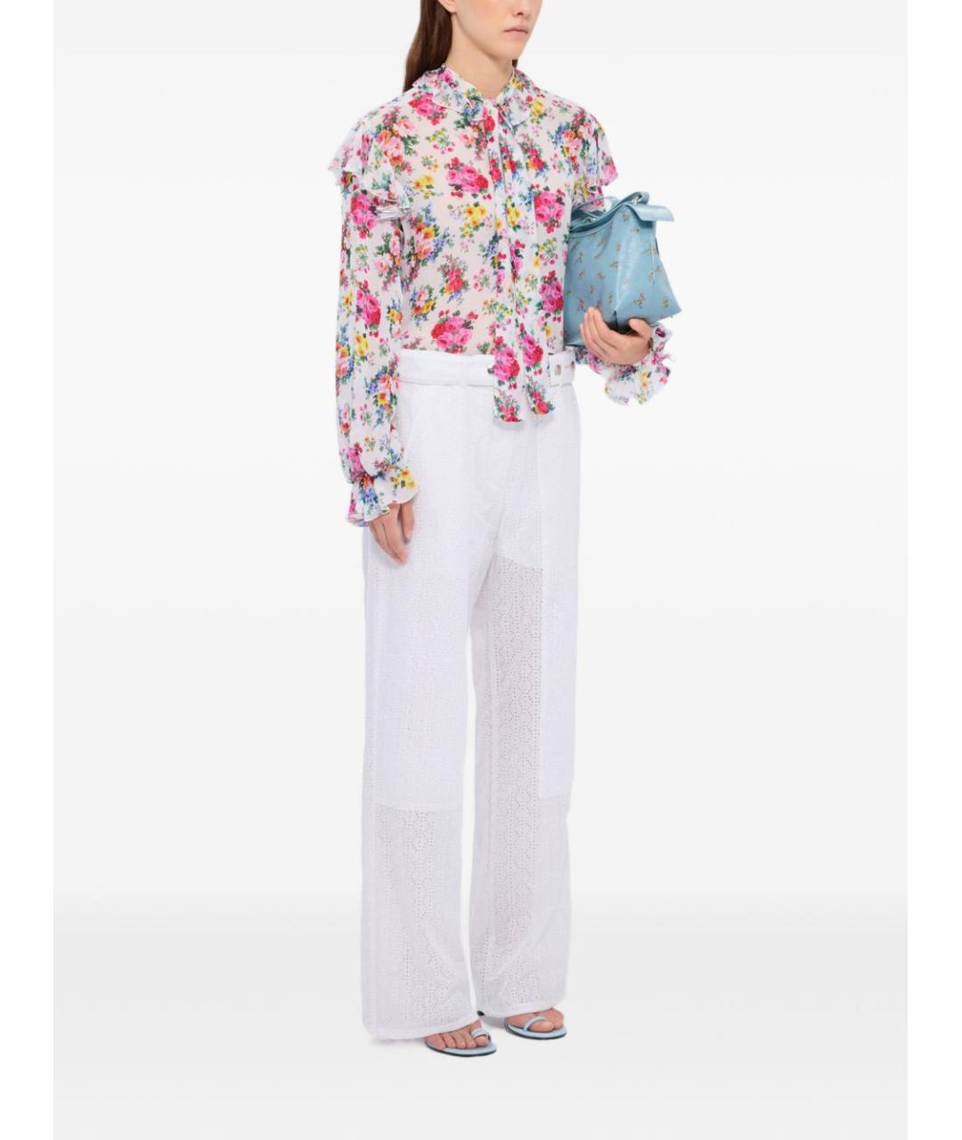 MSGM Мульти вискозная рубашка, фото 5