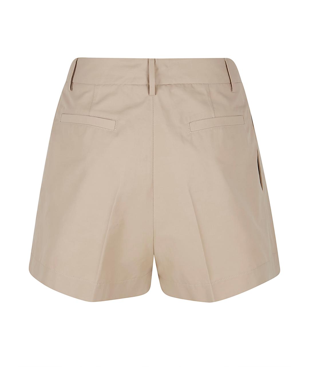 FABIANA FILIPPI Бежевые хлопковые шорты, фото 2