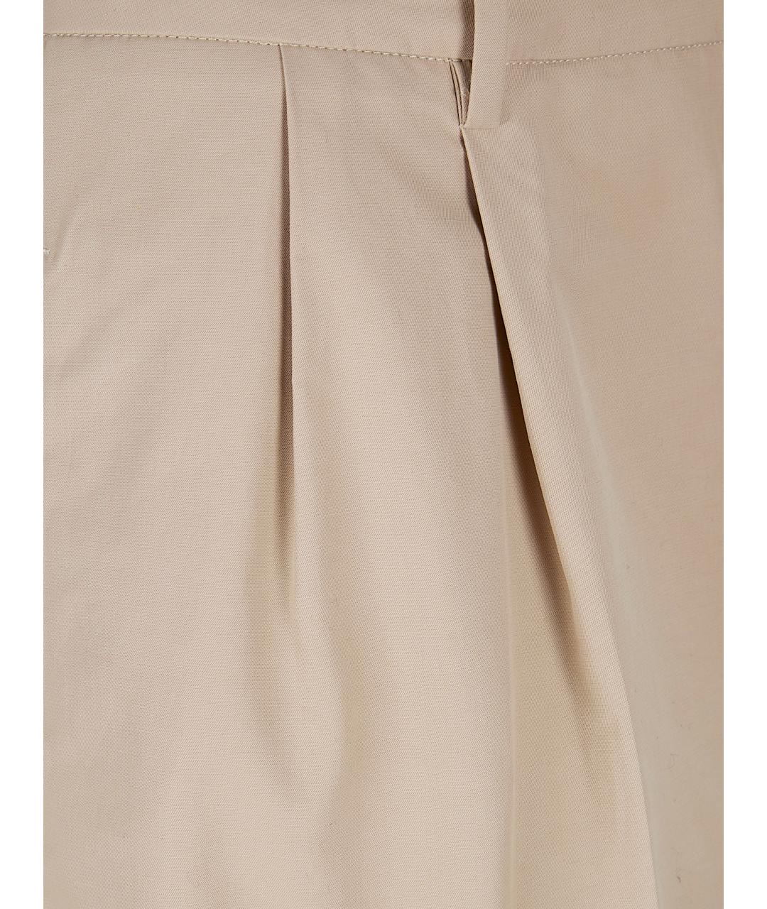 FABIANA FILIPPI Бежевые хлопковые шорты, фото 3