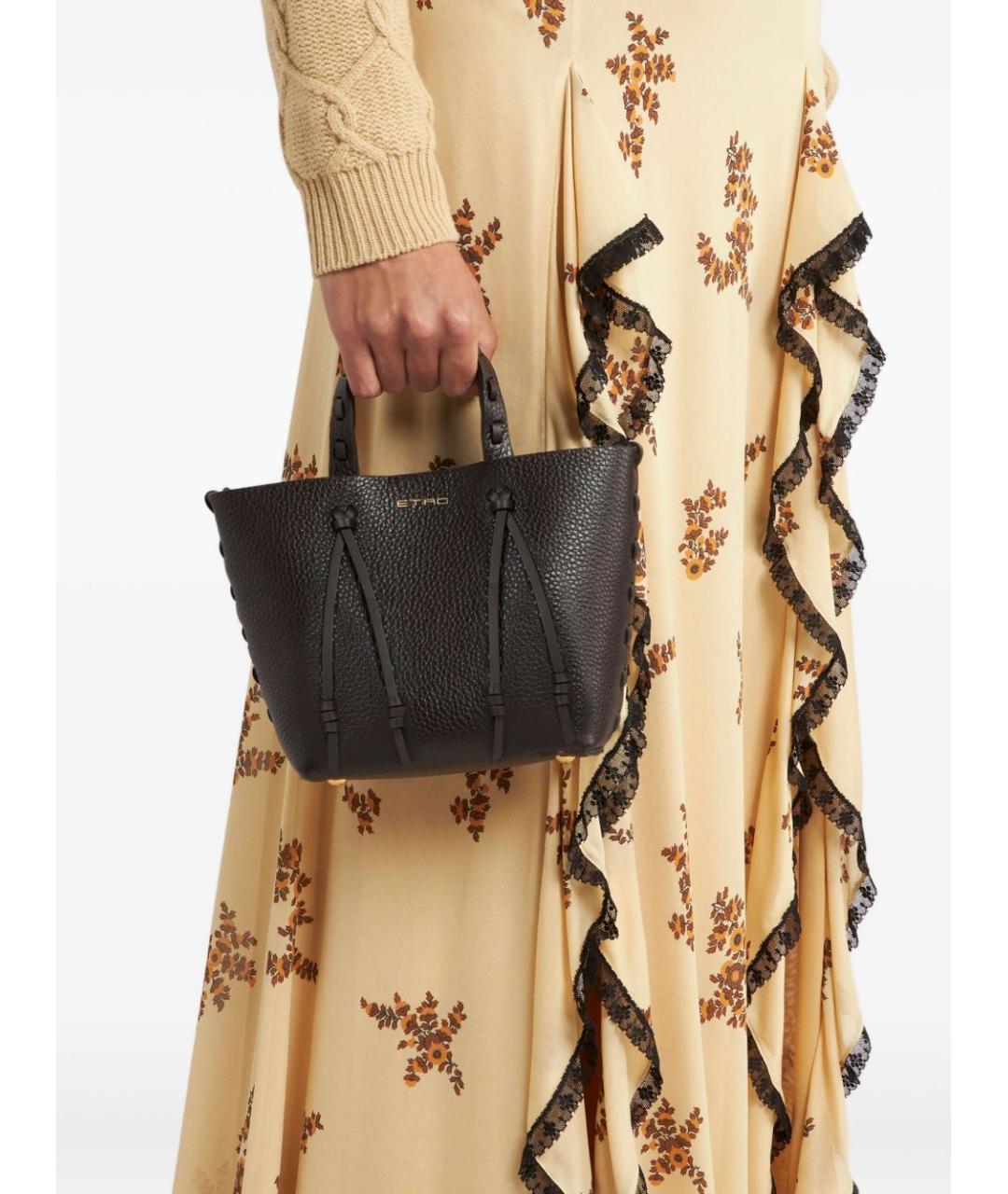 ETRO Кожаная сумка тоут, фото 3