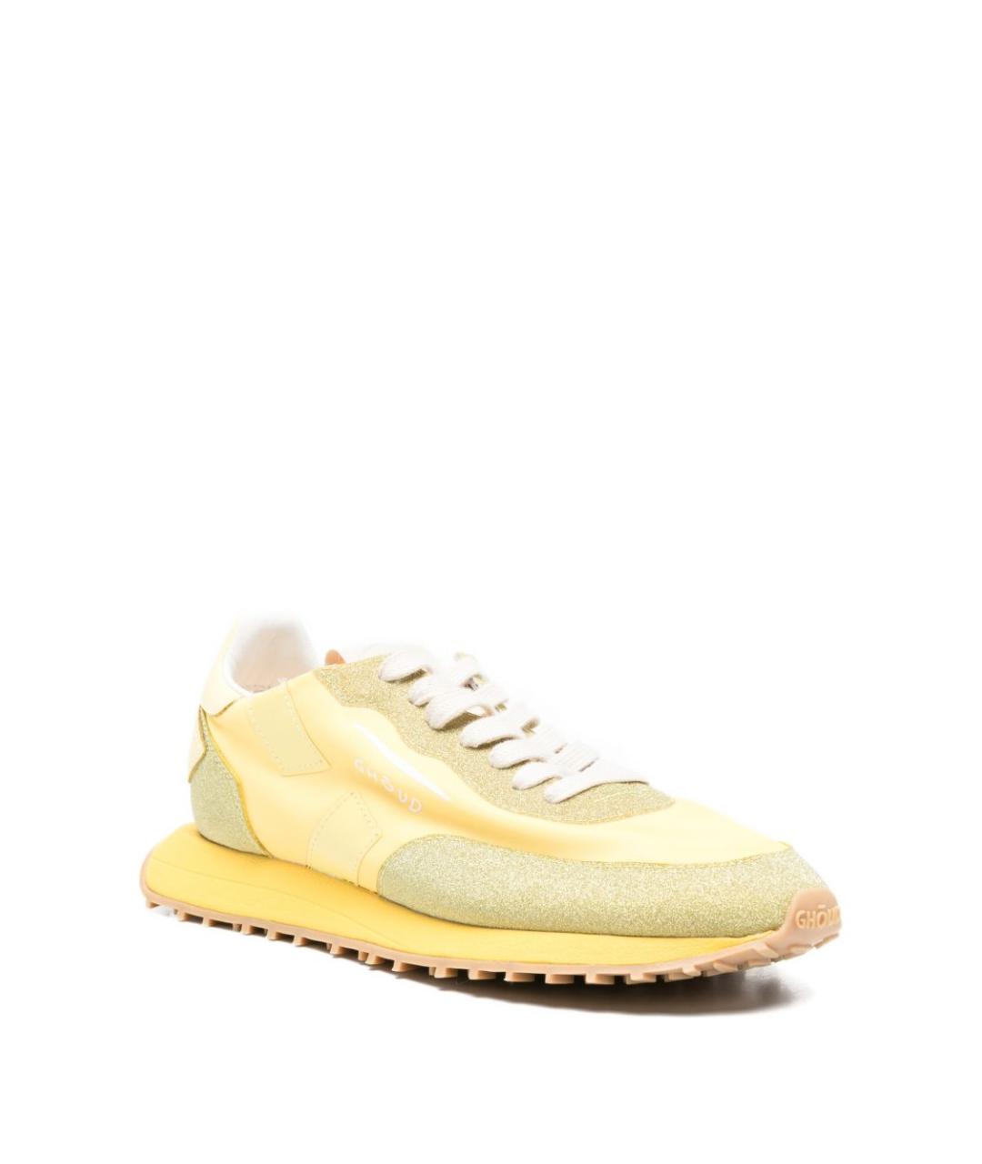 GHOUD Желтые текстильные кроссовки, фото 4