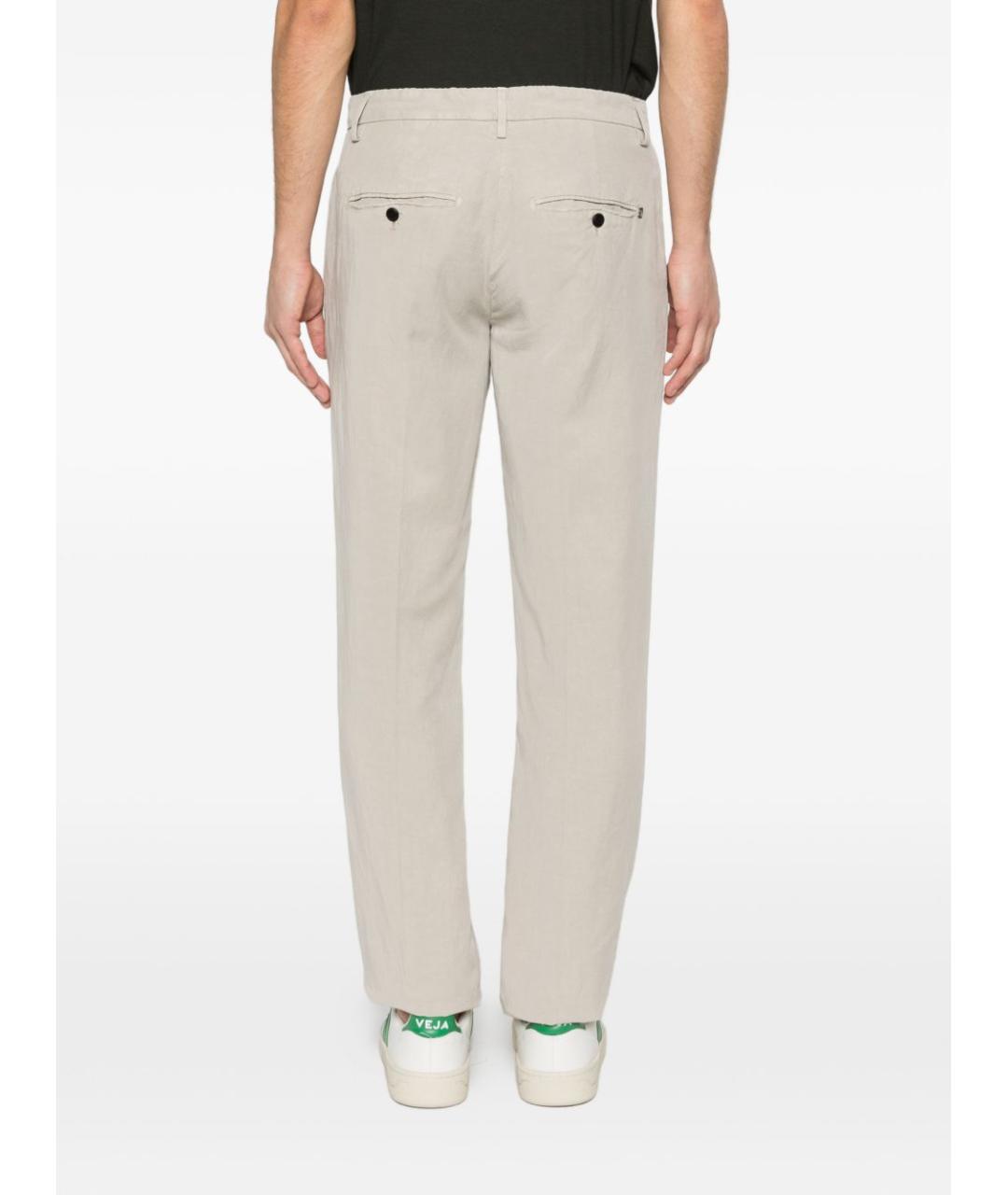 DONDUP Бежевые повседневные брюки, фото 4