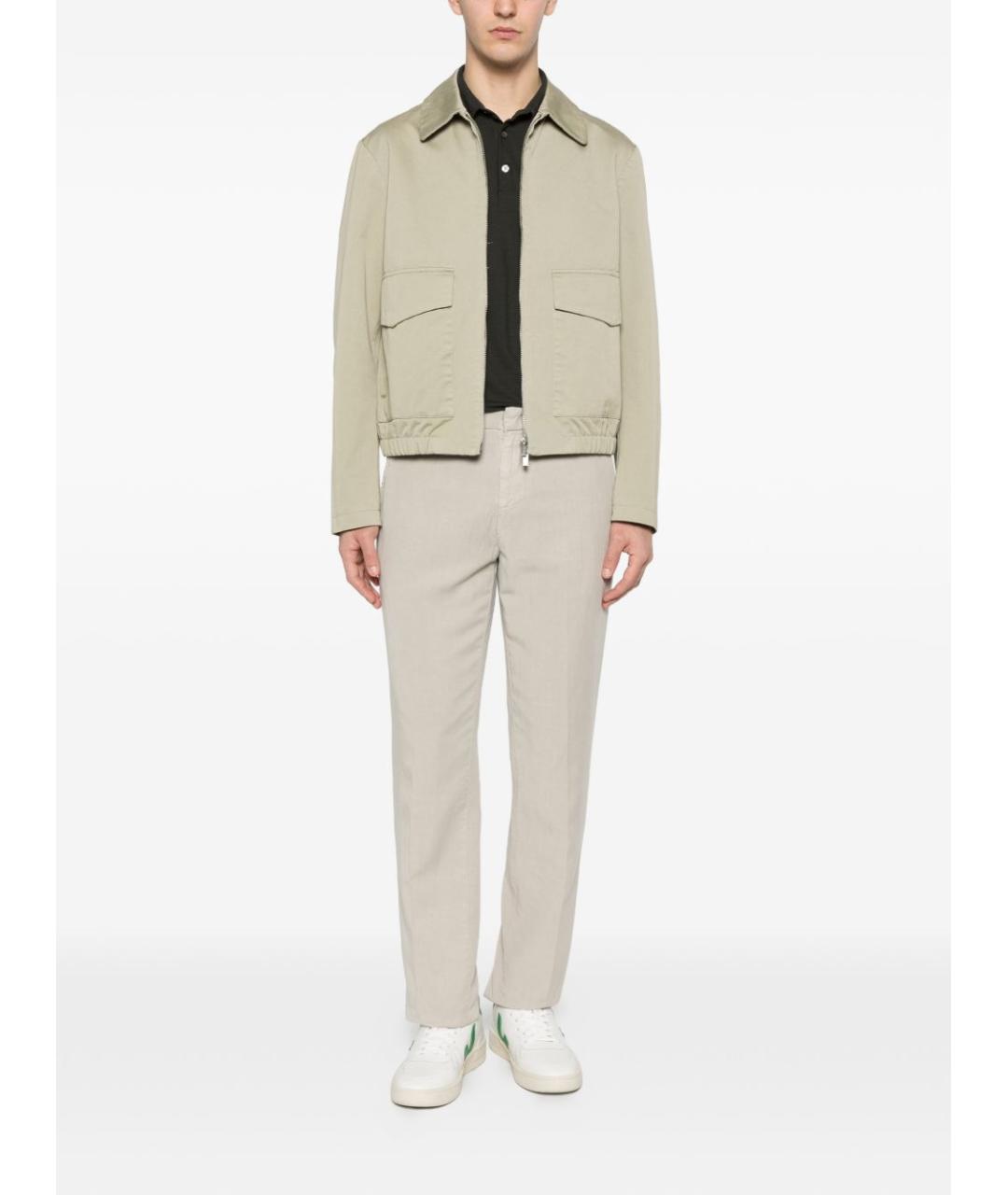 DONDUP Бежевые повседневные брюки, фото 2