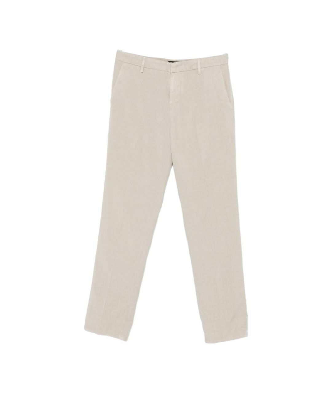 DONDUP Бежевые повседневные брюки, фото 1