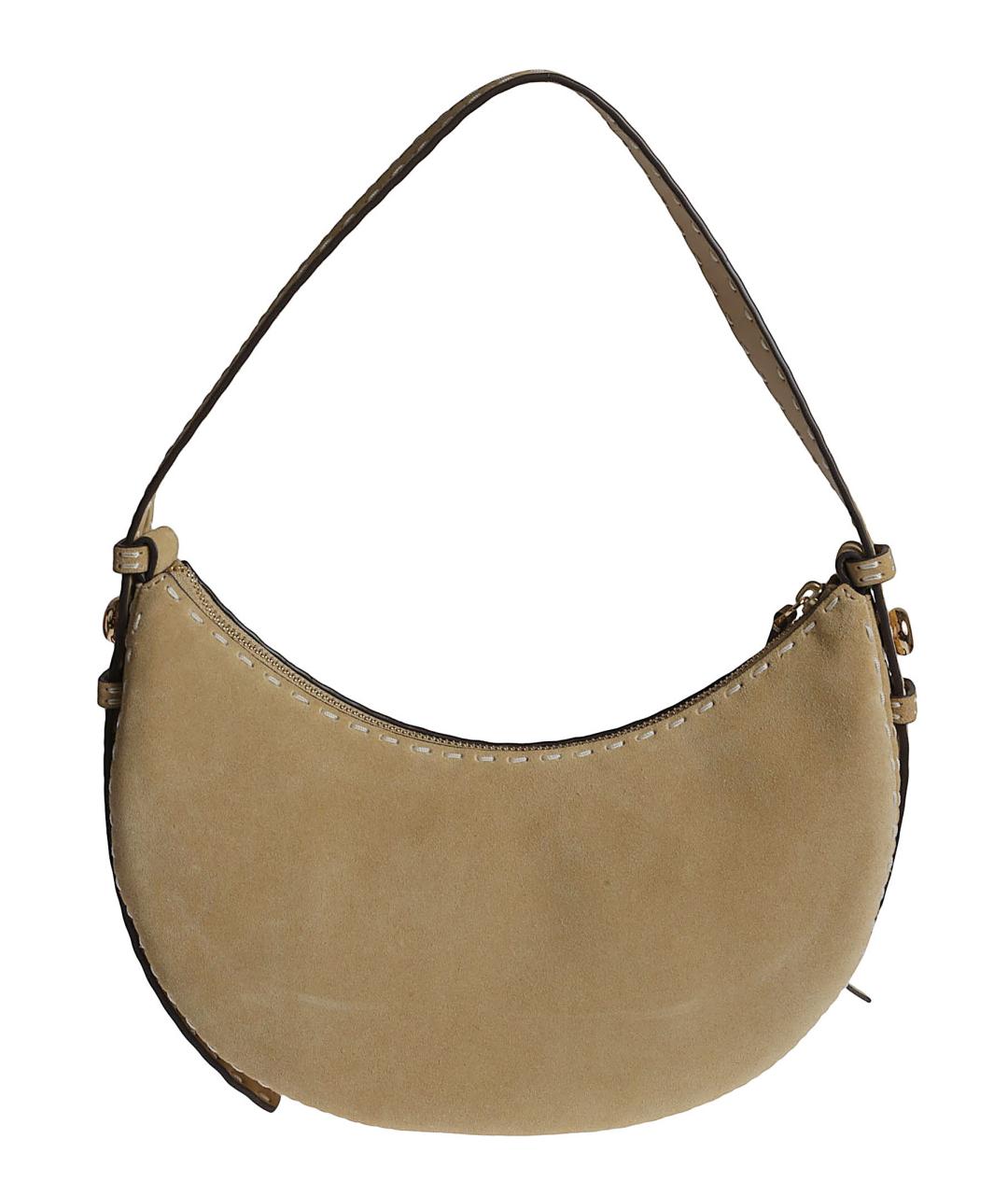 TORY BURCH Замшевая сумка с короткими ручками, фото 2