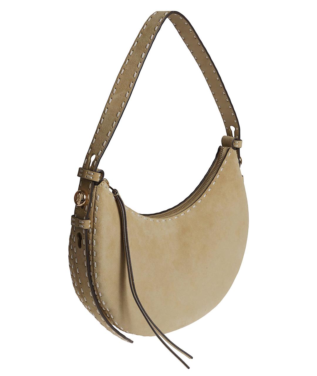 TORY BURCH Замшевая сумка с короткими ручками, фото 3