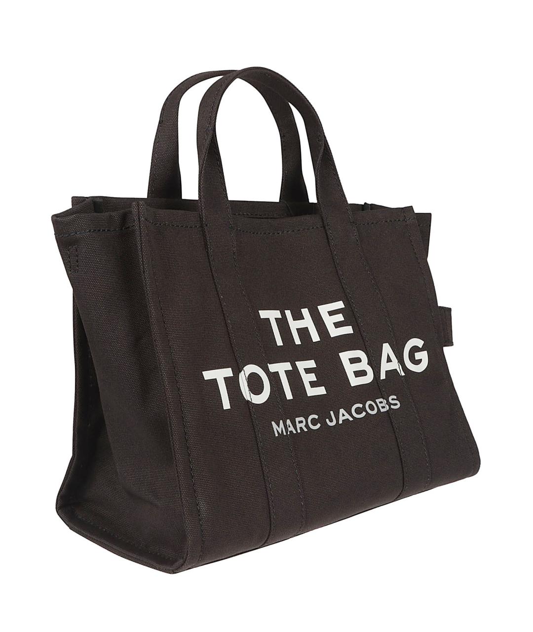 MARC JACOBS Черная хлопковая сумка тоут, фото 3