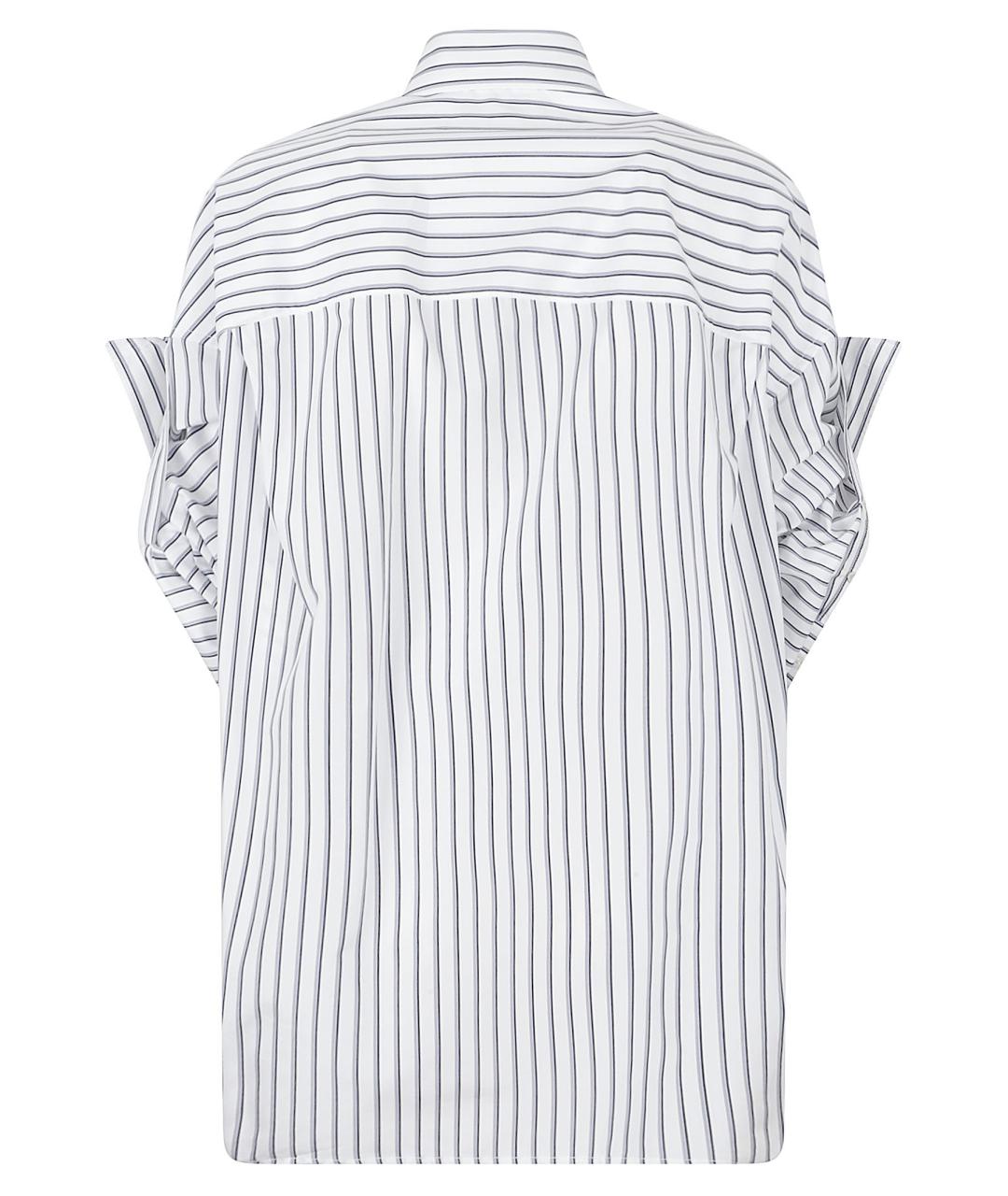 BALENCIAGA Белая хлопковая рубашка, фото 2