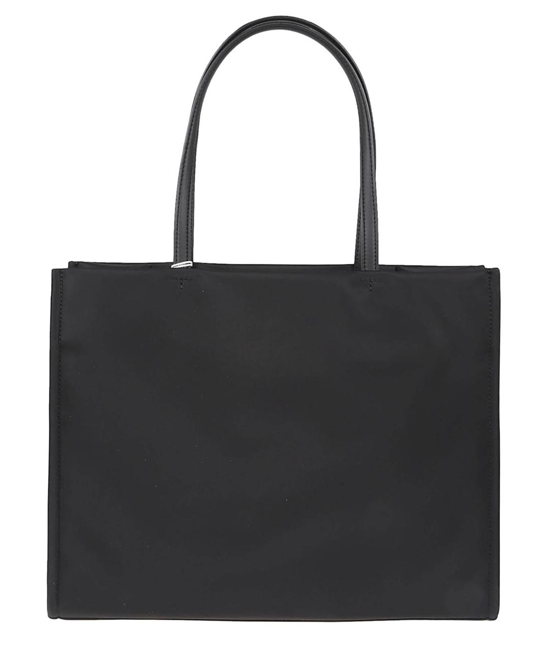 TORY BURCH Черная тканевая сумка тоут, фото 2