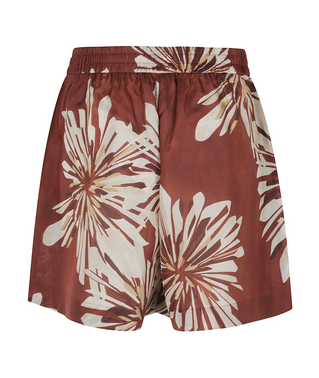 BRUNELLO CUCINELLI Мульти шелковые шорты, фото 3