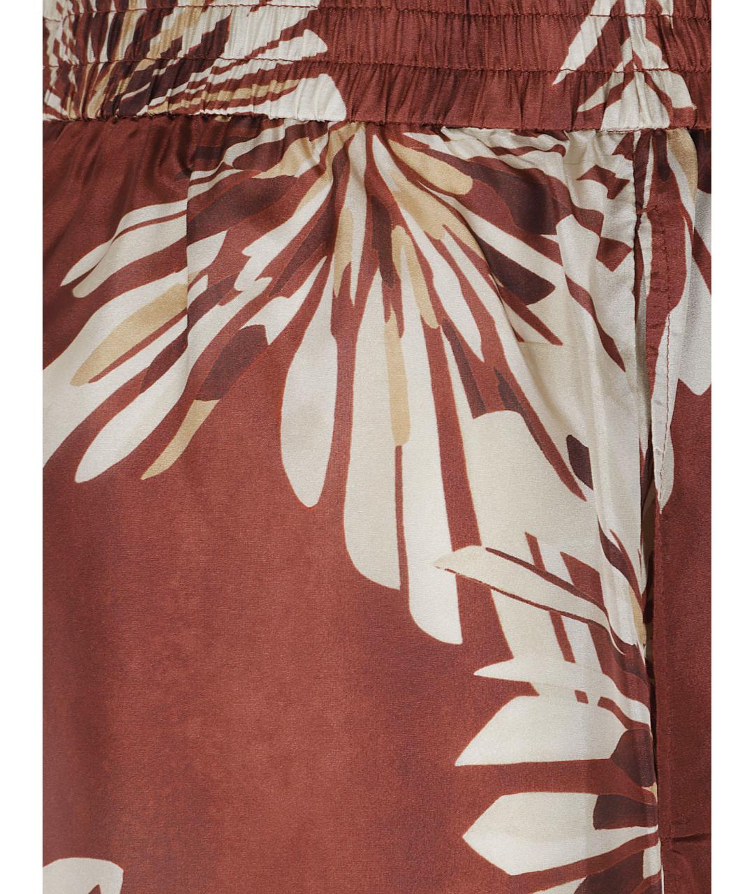 BRUNELLO CUCINELLI Мульти шелковые шорты, фото 2