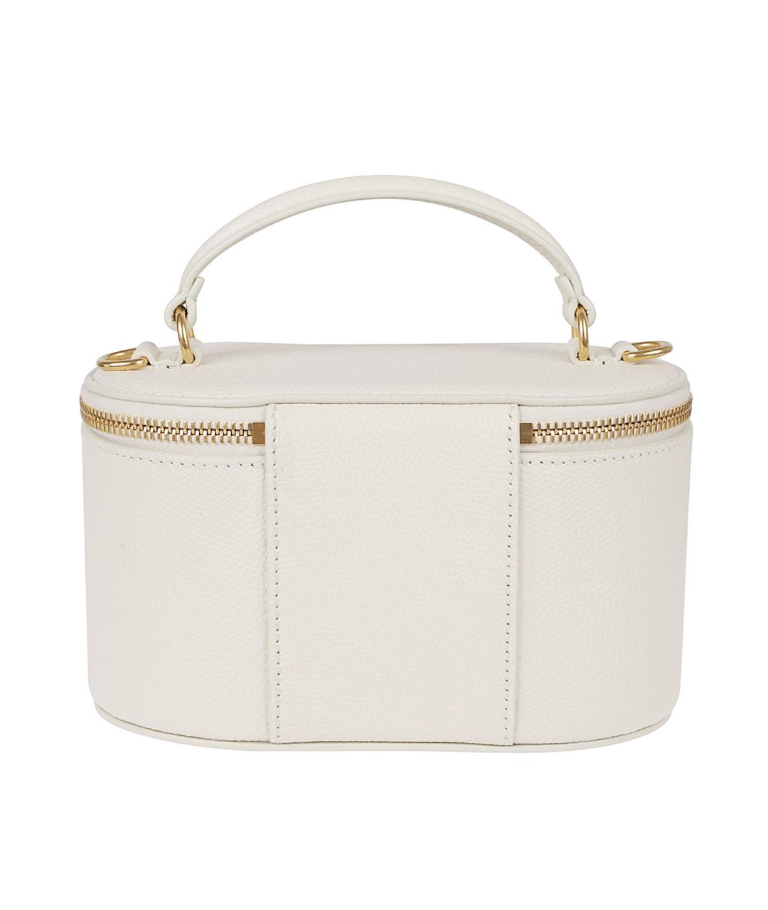 VALENTINO Белая кожаная сумка тоут, фото 2