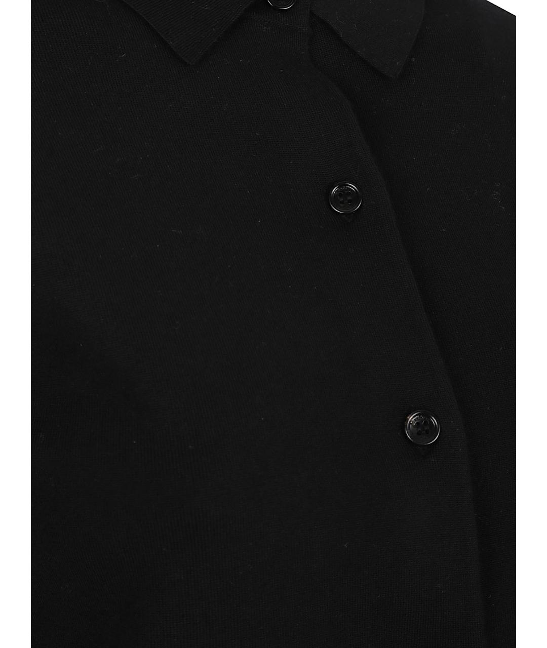 MAX MARA Черный шерстяной кардиган, фото 2