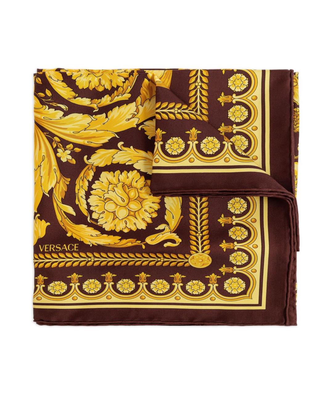 VERSACE Мульти шелковый платок, фото 1