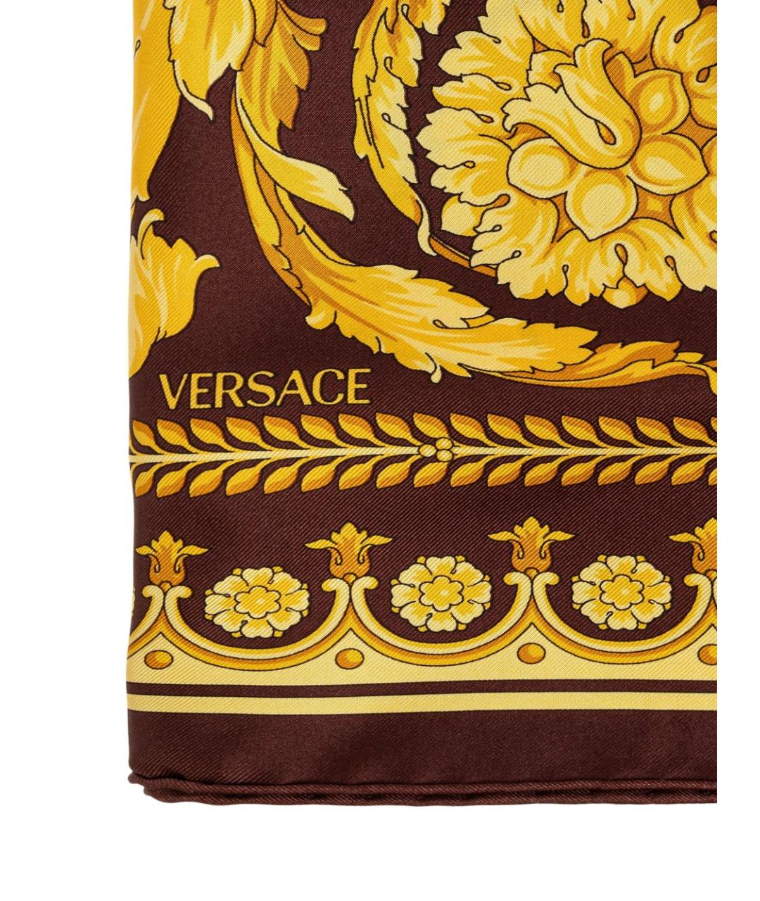 VERSACE Мульти шелковый платок, фото 2