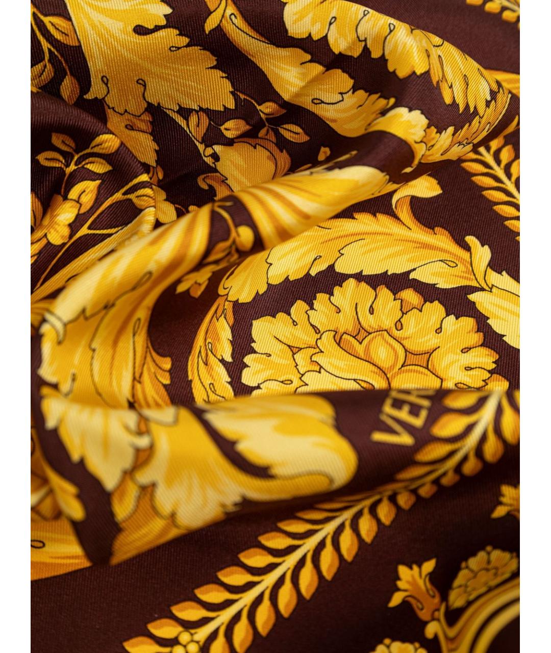 VERSACE Мульти шелковый платок, фото 3