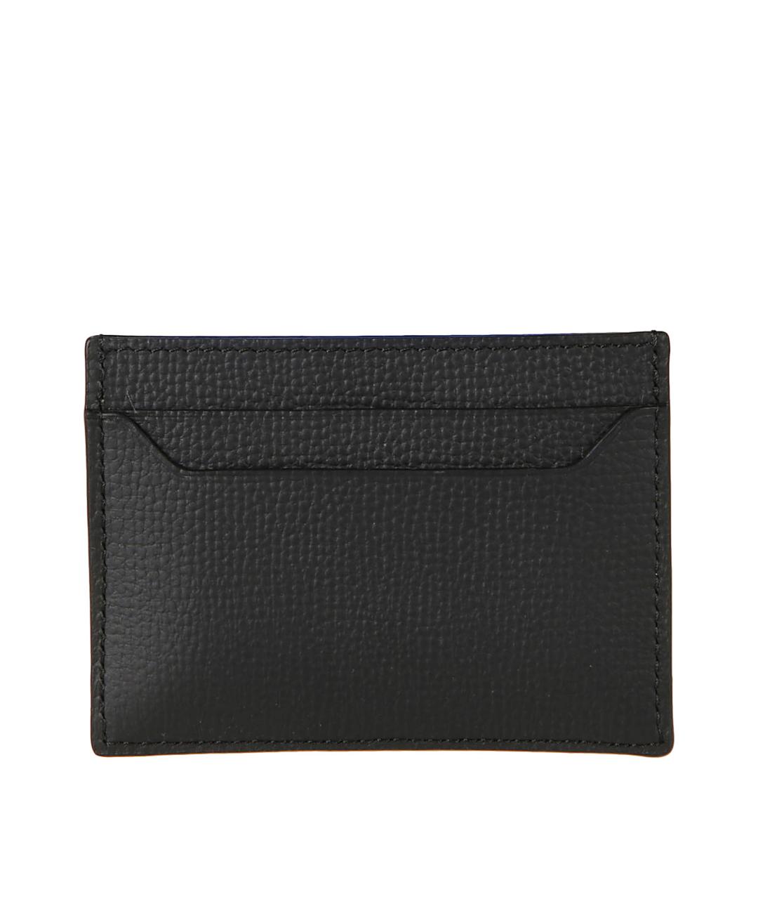 LOEWE Черный кожаный кардхолдер, фото 2