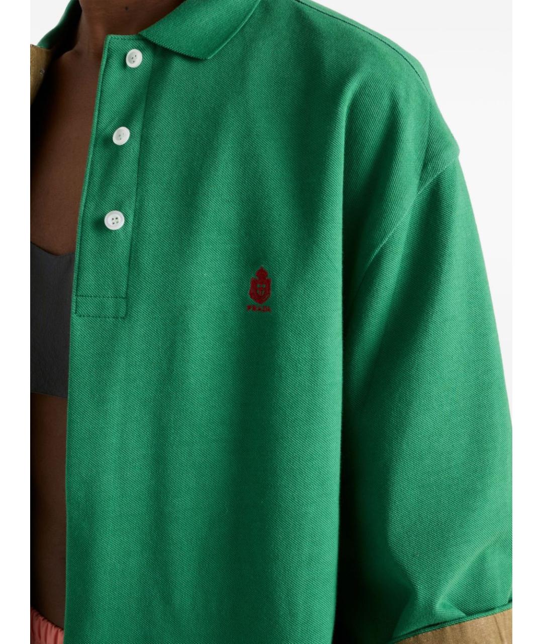 PRADA Зеленая куртка, фото 5