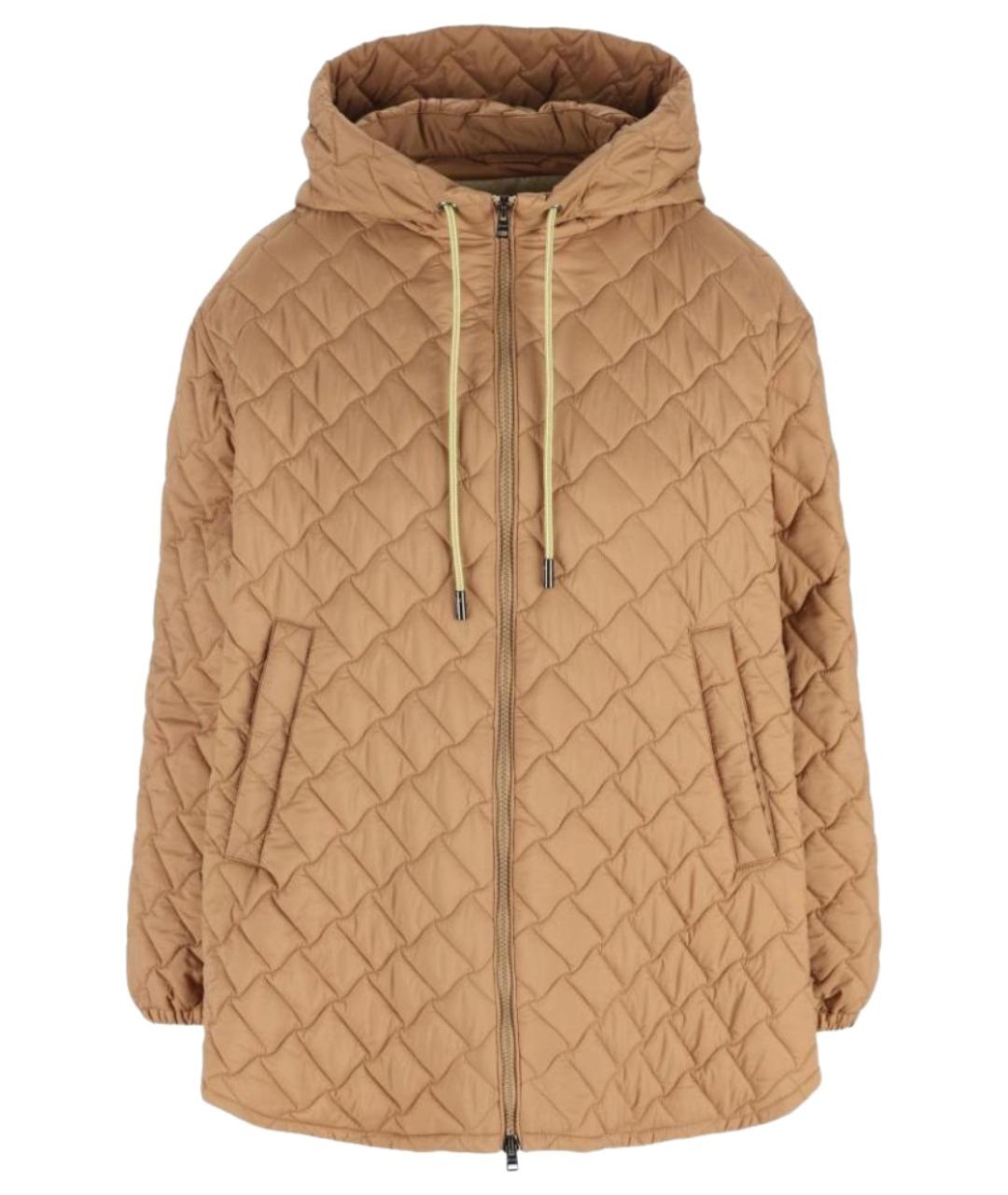 HERNO Бежевая полиамидовая куртка, фото 1