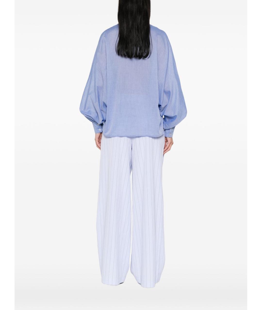 SOSUE Синяя хлопковая рубашка, фото 2