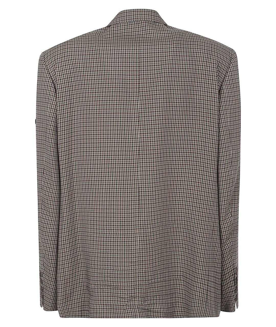 BALENCIAGA Коричневый пиджак, фото 3