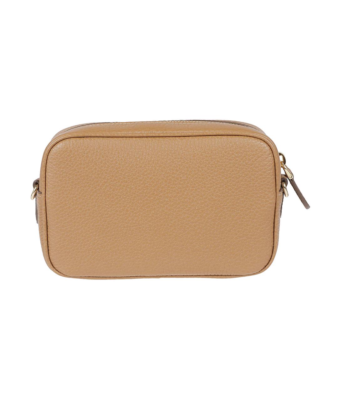 PRADA Бежевая кожаная сумка через плечо, фото 2