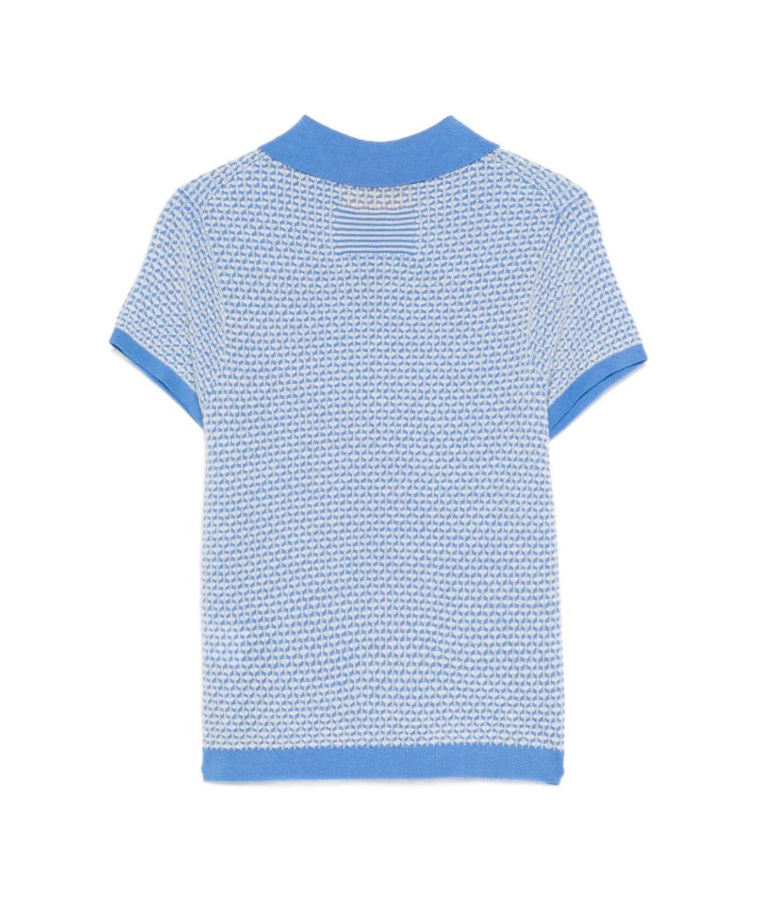 GUEST IN RESIDENCE Голубая кашемировая футболка, фото 2