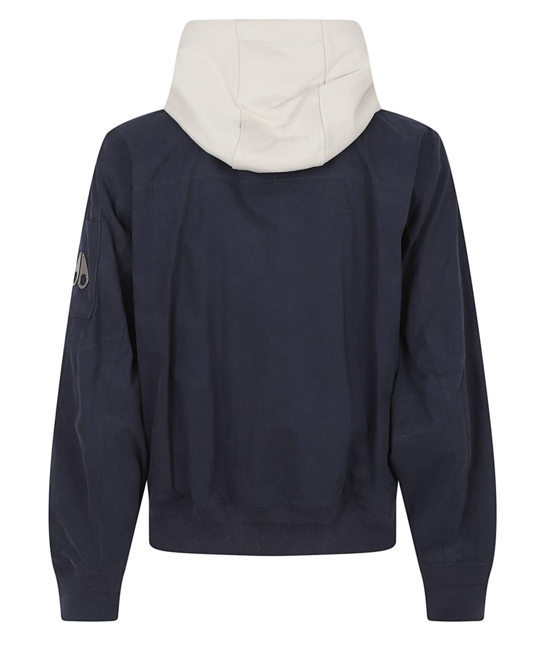 MOOSE KNUCKLES Синяя хлопковая куртка, фото 3