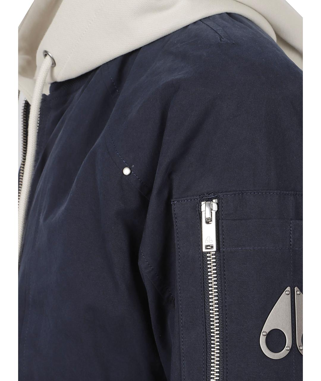 MOOSE KNUCKLES Синяя хлопковая куртка, фото 2