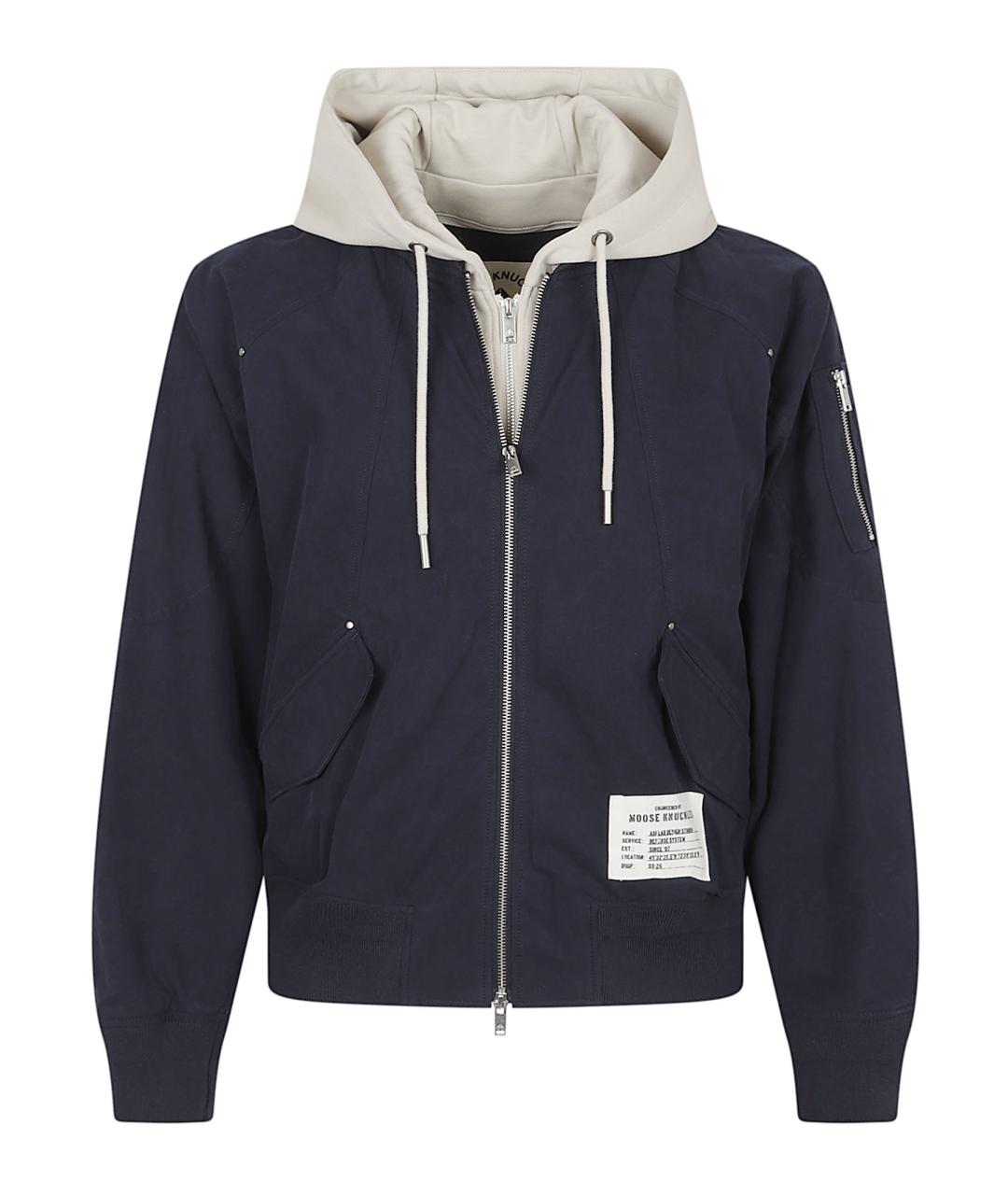 MOOSE KNUCKLES Синяя хлопковая куртка, фото 1