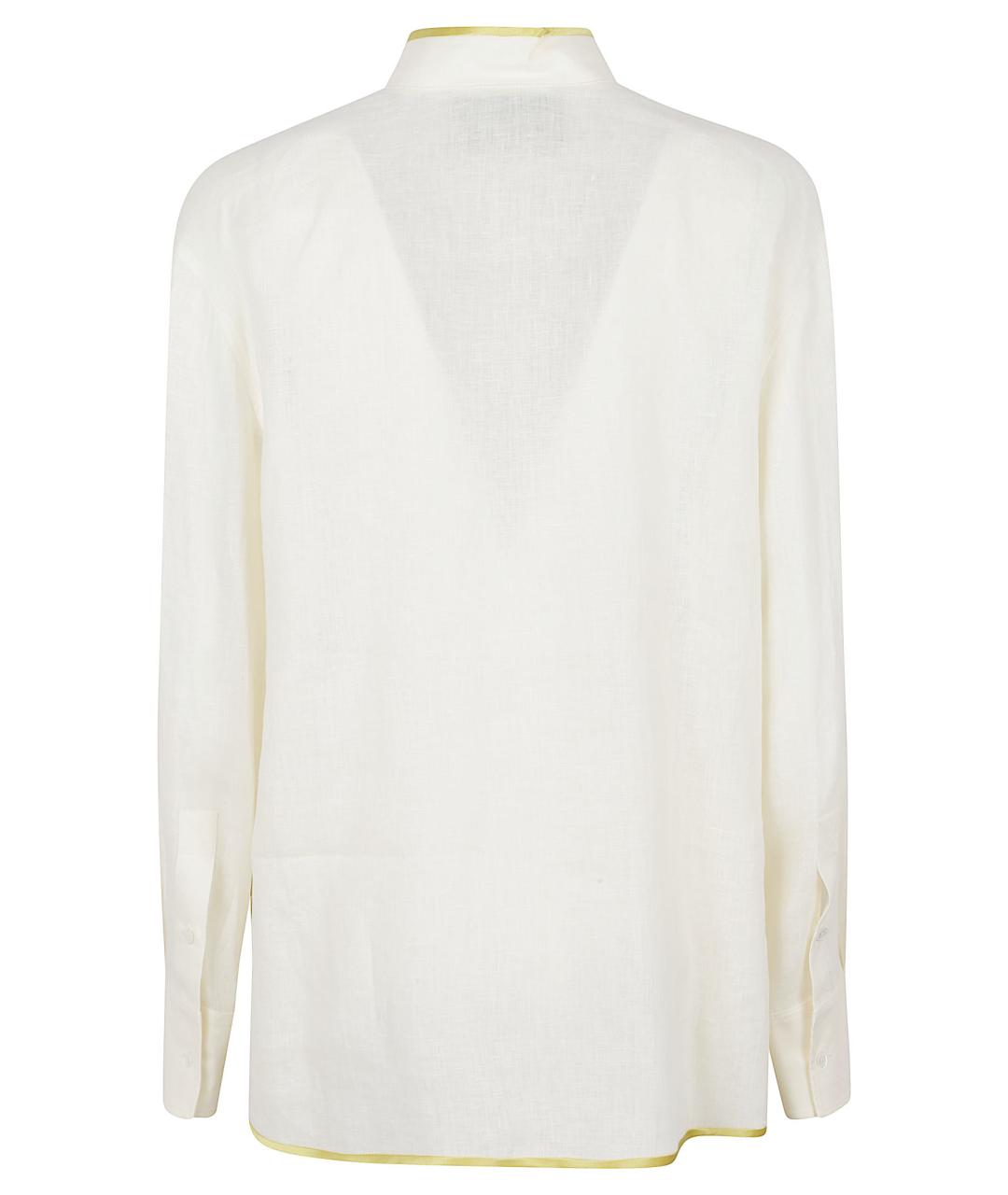 VALENTINO Мульти льняная рубашка, фото 3