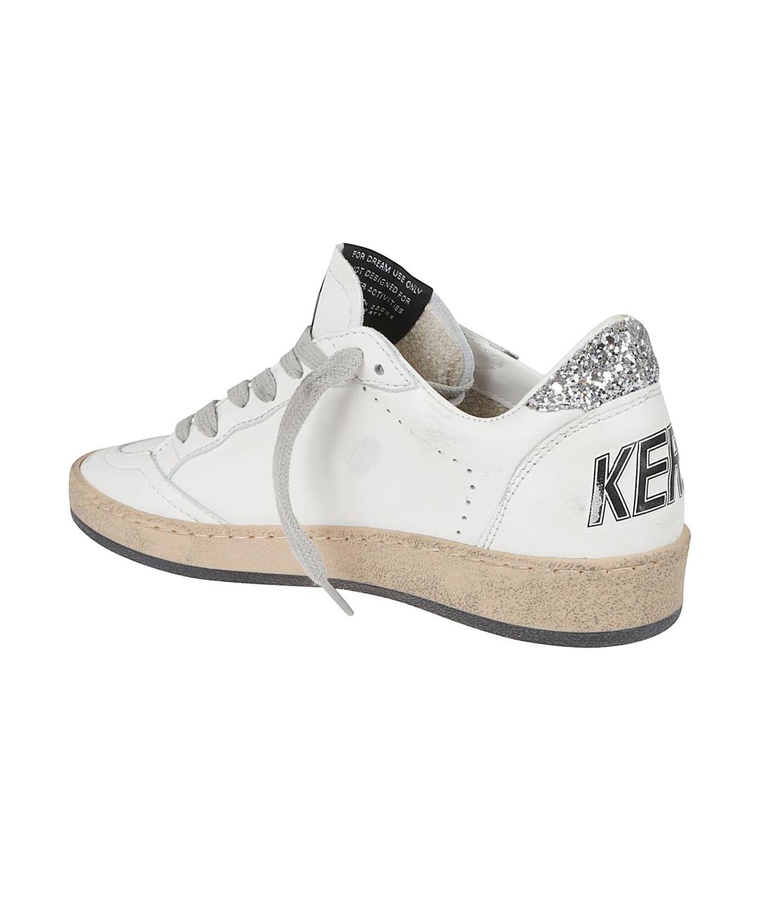 GOLDEN GOOSE DELUXE BRAND Белые кожаные кеды, фото 3