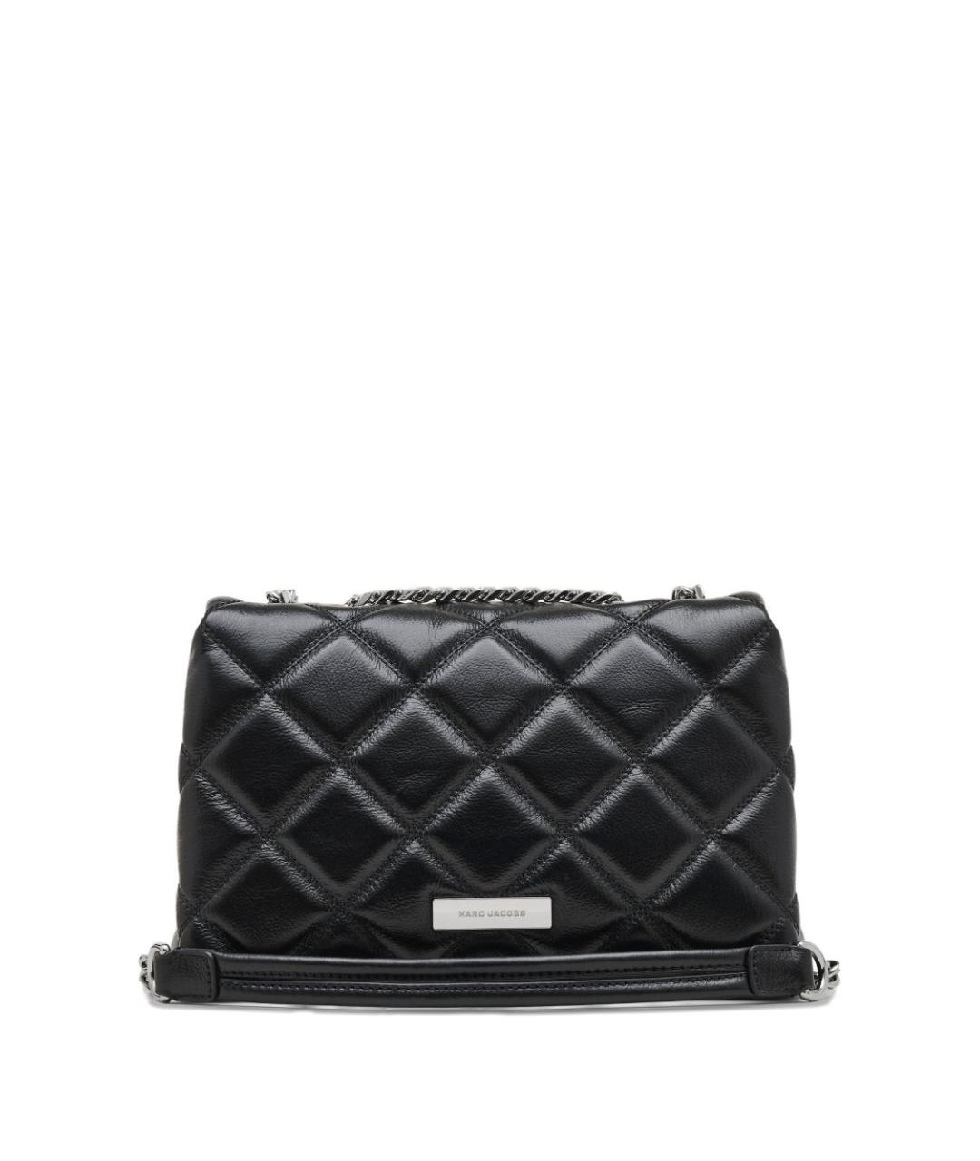 MARC JACOBS Черная кожаная сумка через плечо, фото 3