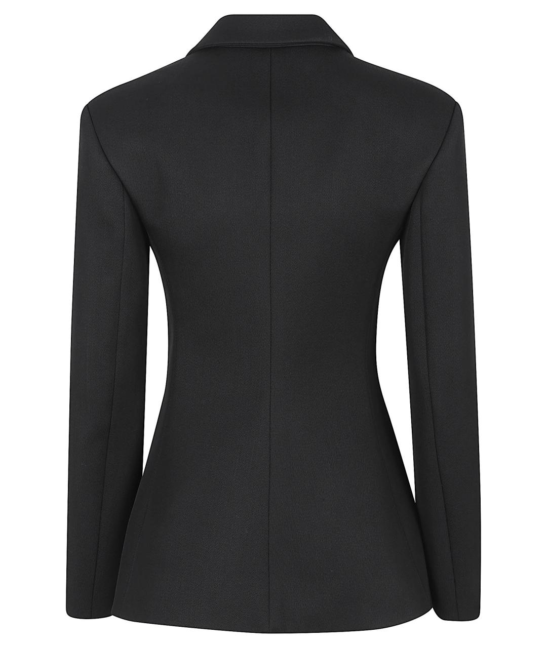 LOEWE Черный шерстяной жакет/пиджак, фото 3