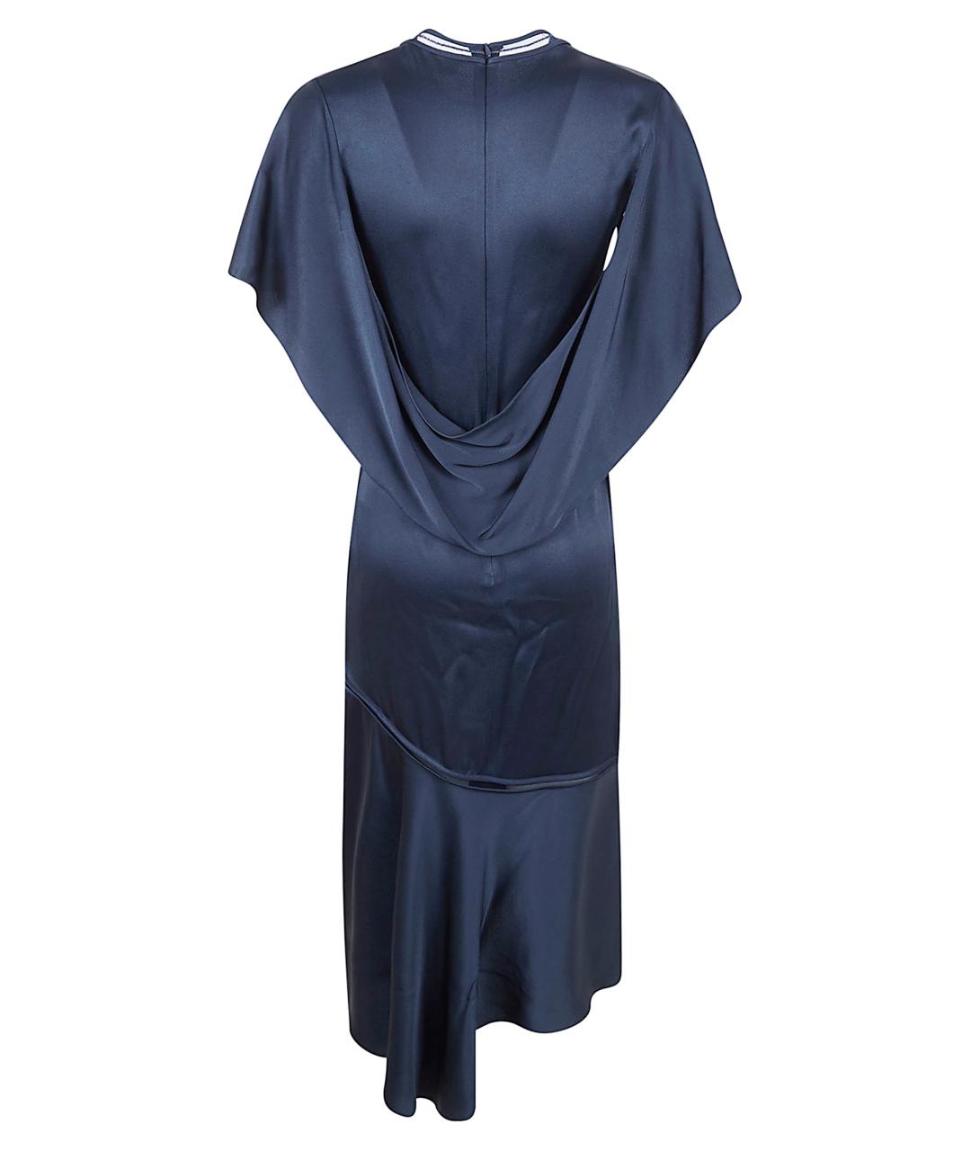 FABIANA FILIPPI Синее вискозное вечернее платье, фото 2