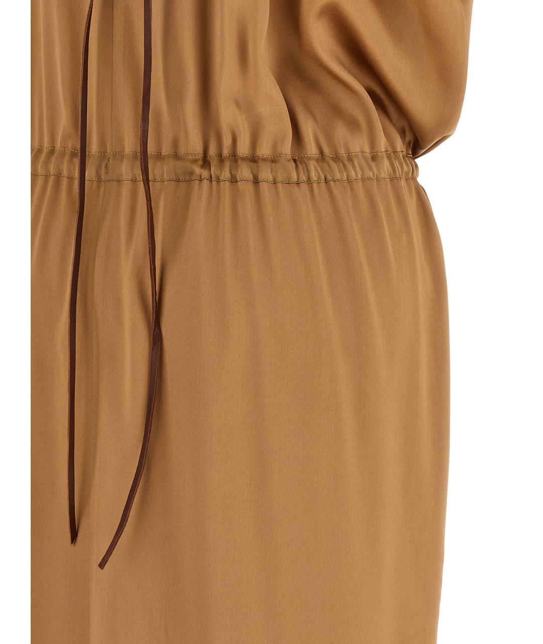 DI.LA3 PARI' Бежевое платье, фото 4