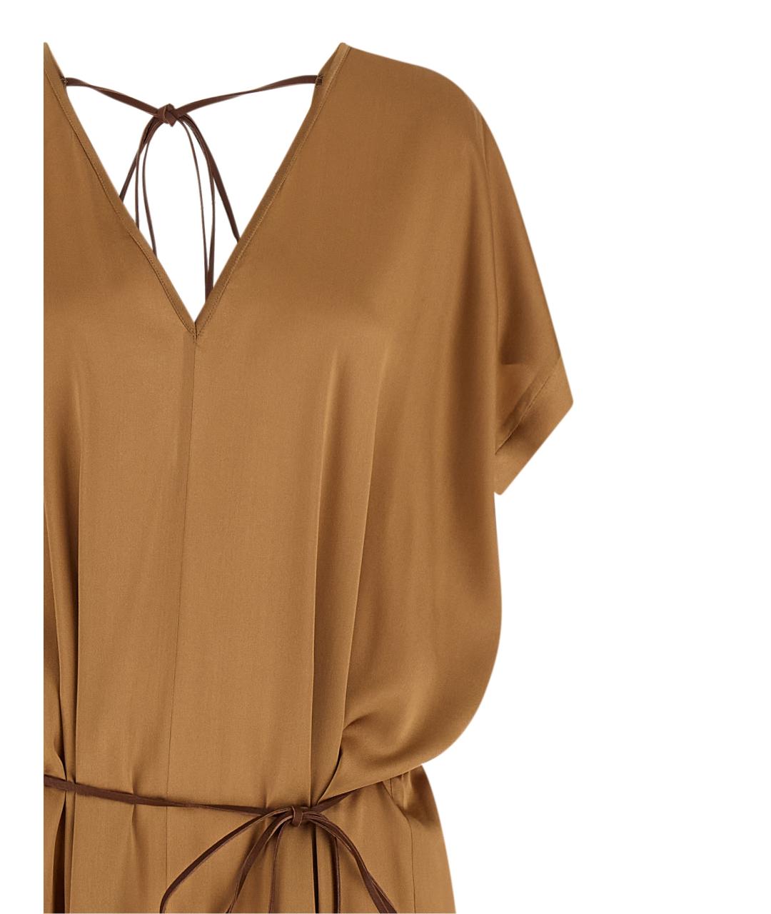 DI.LA3 PARI' Бежевое платье, фото 3