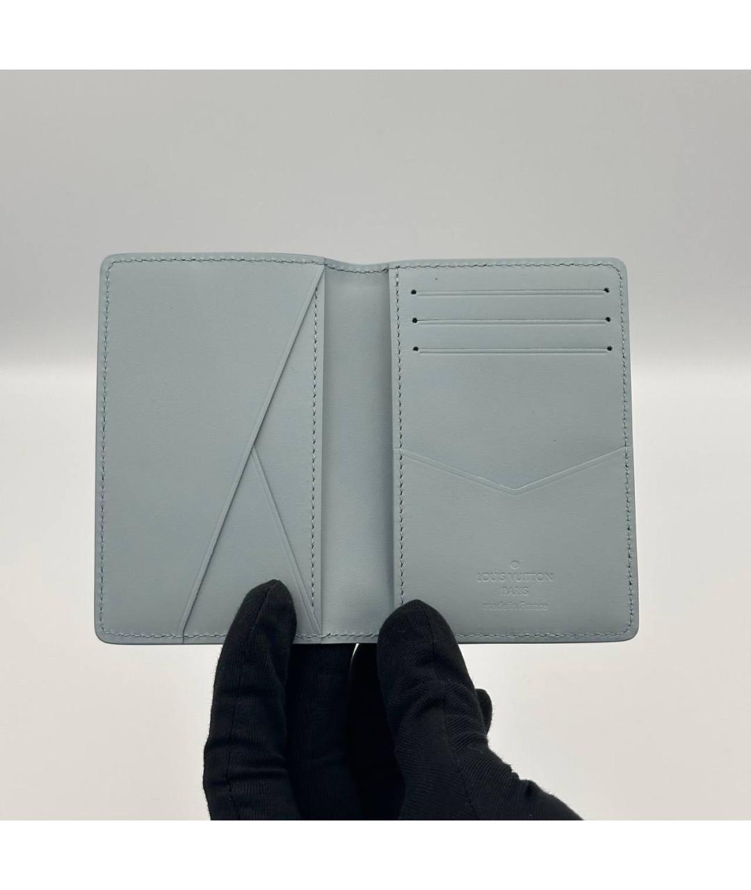 LOUIS VUITTON Бирюзовый кардхолдер, фото 3