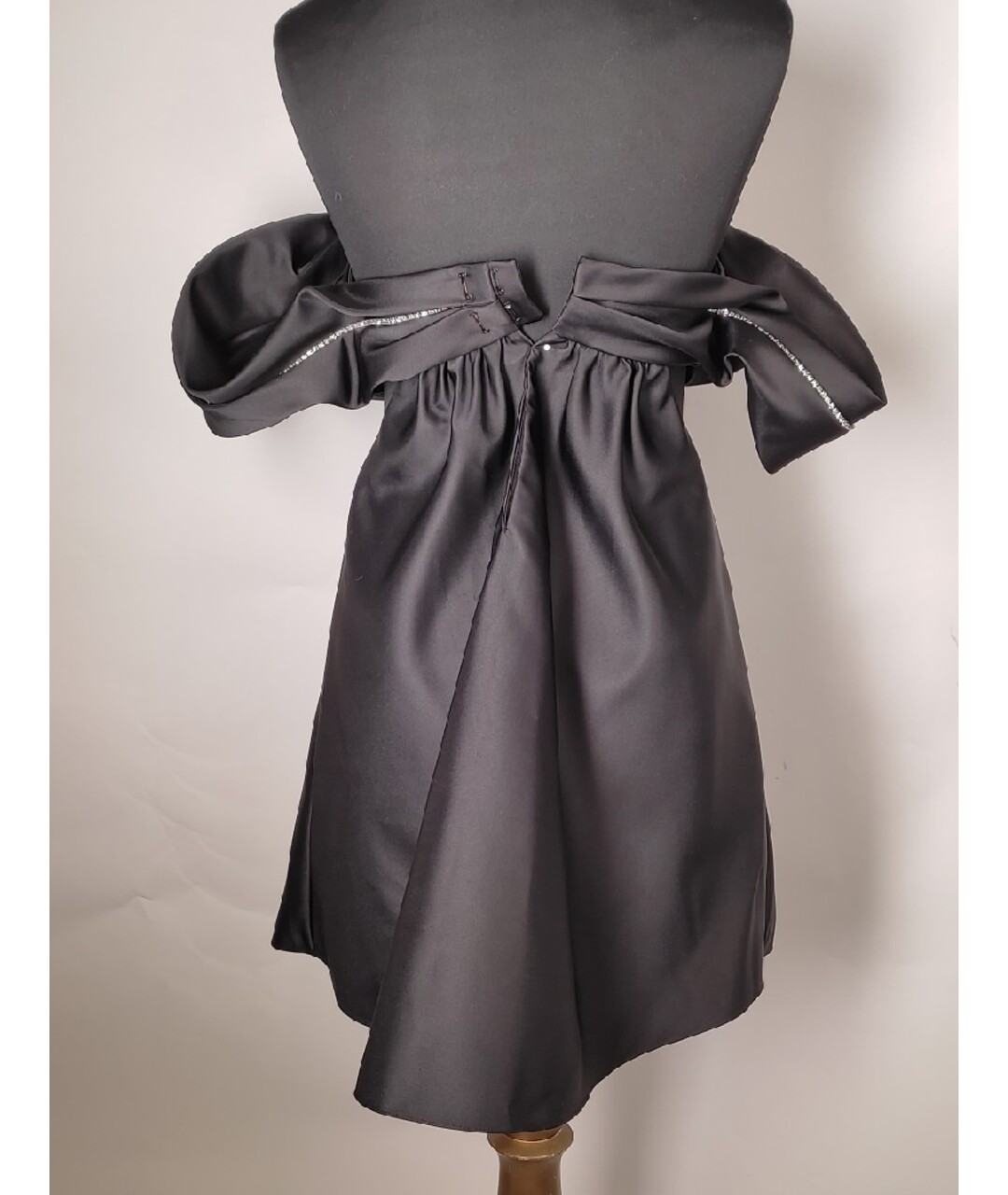 AREA Черное платье, фото 3