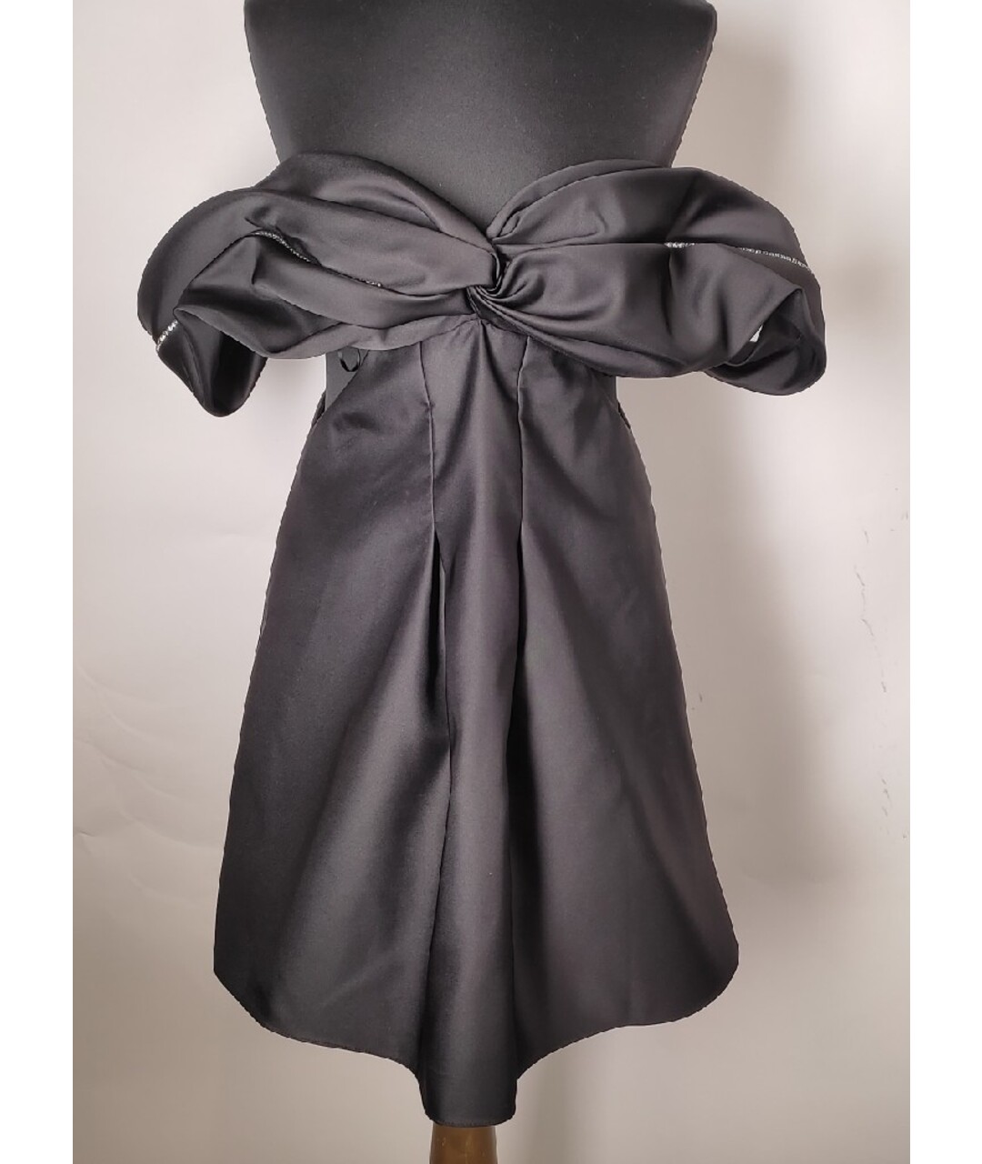 AREA Черное платье, фото 9