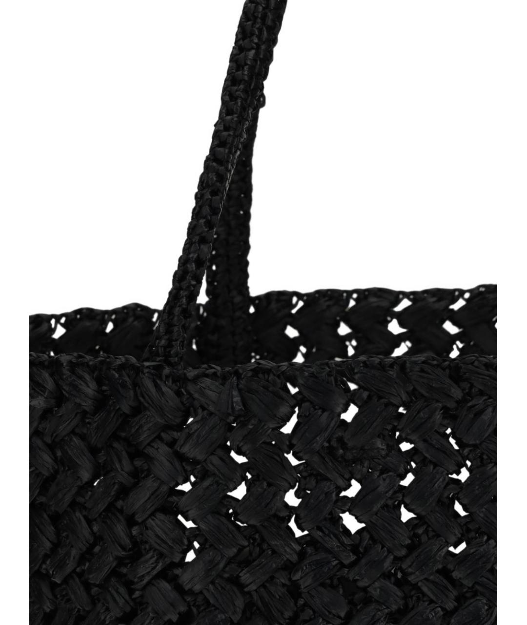 THE ROW Черная пелетеная сумка тоут, фото 2