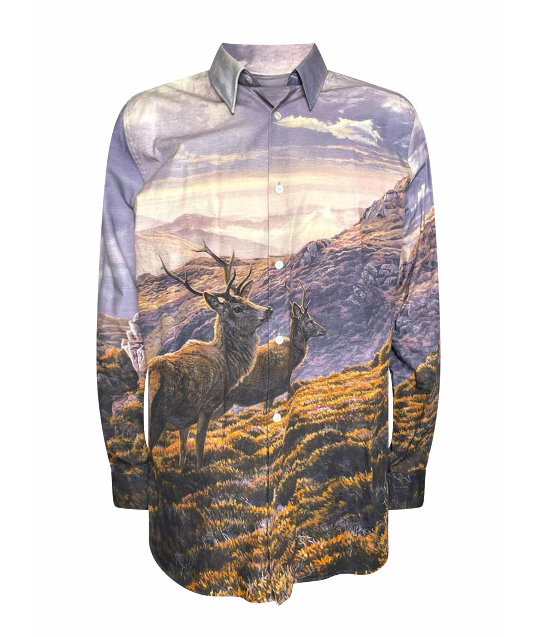 STELLA MCCARTNEY Мульти хлопковая кэжуал рубашка, фото 1