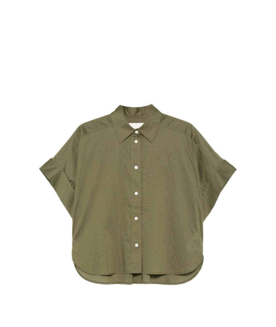 CLOSED Зеленая хлопковая рубашка, фото 1