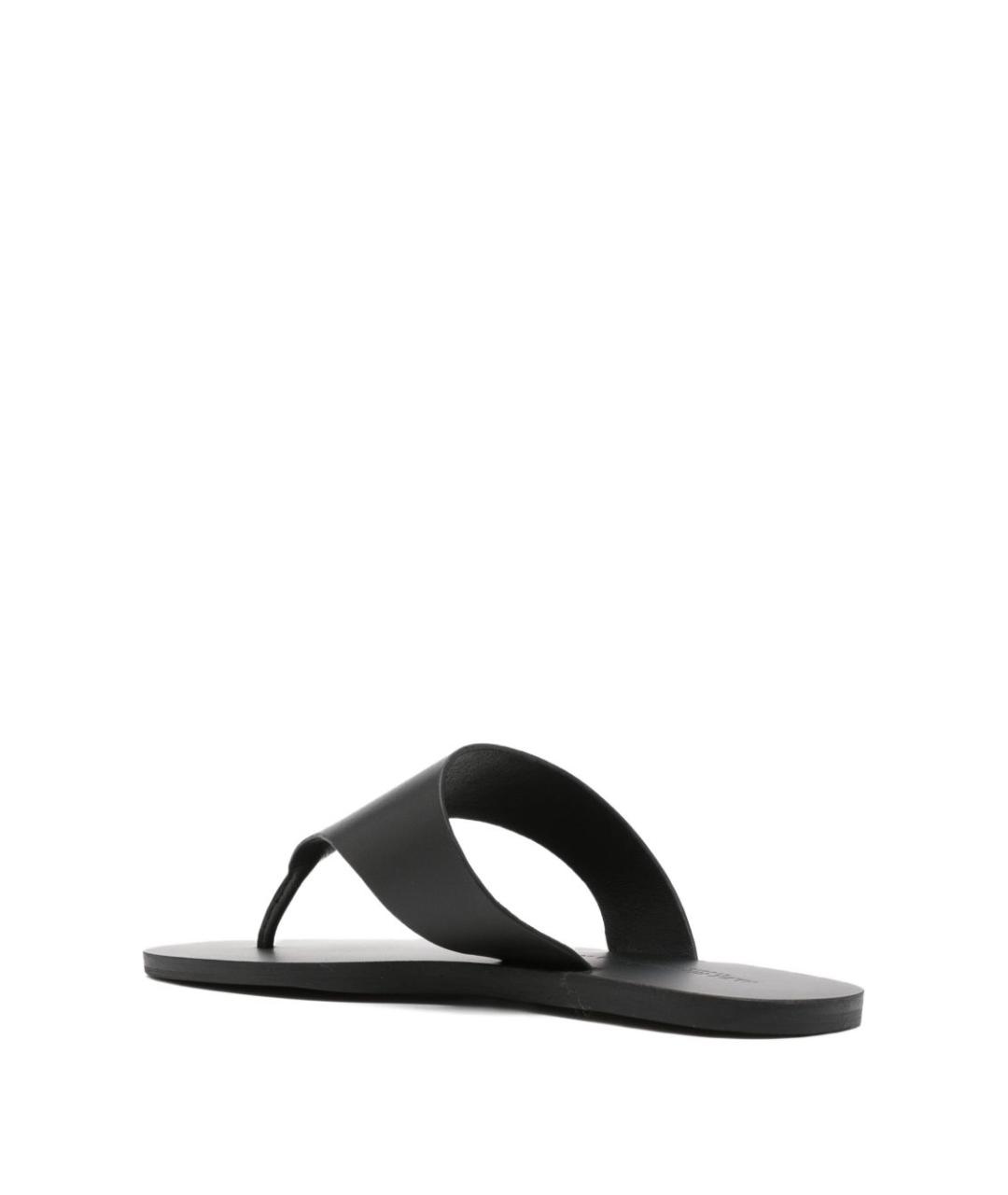 MANEBI Черные сандалии, фото 4