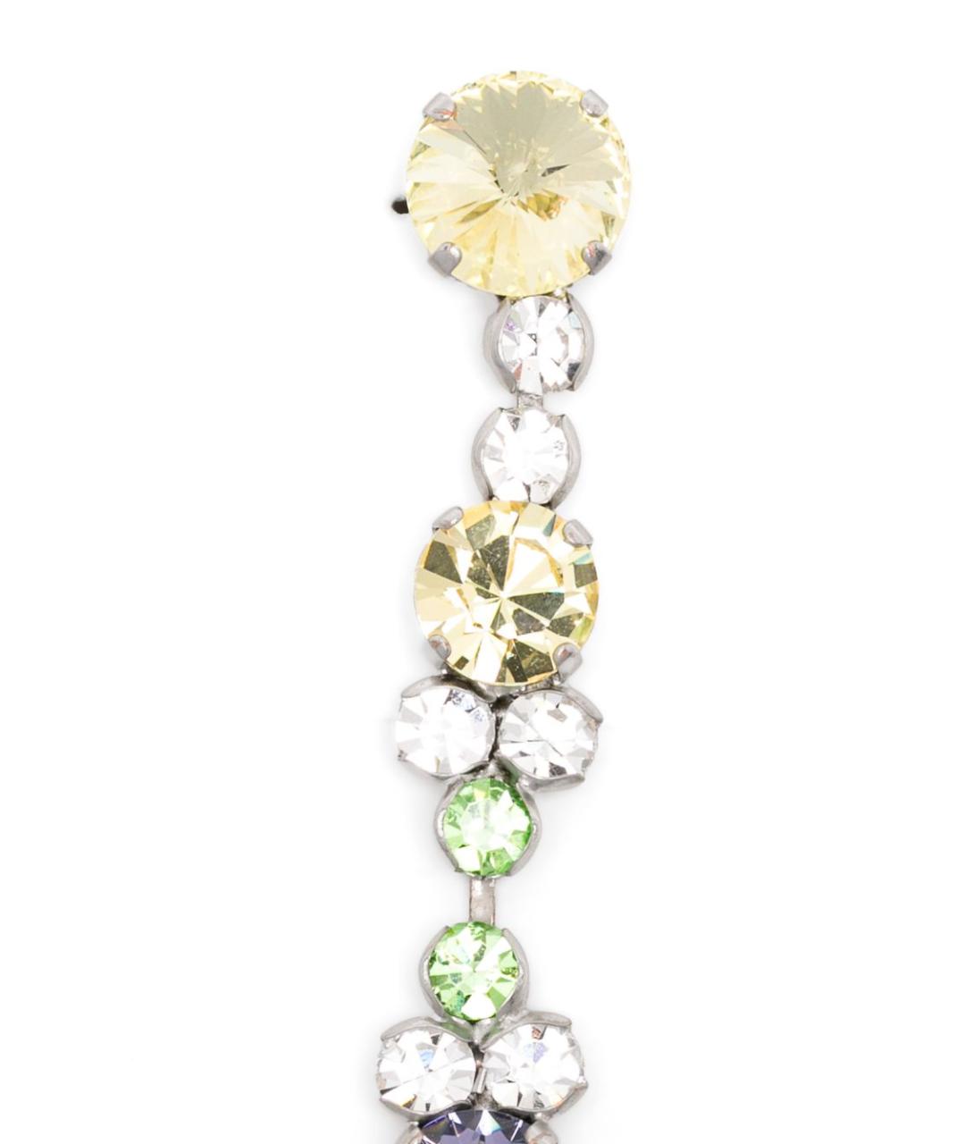 FORTE FORTE Желтые металлические серьги, фото 2