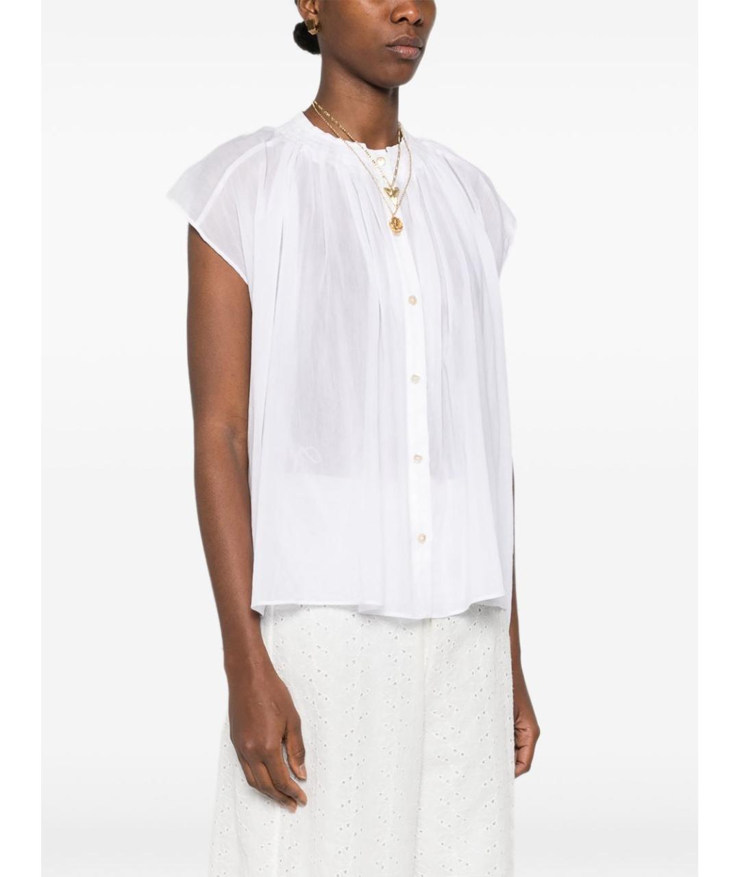 FORTE FORTE Белая хлопковая рубашка, фото 5
