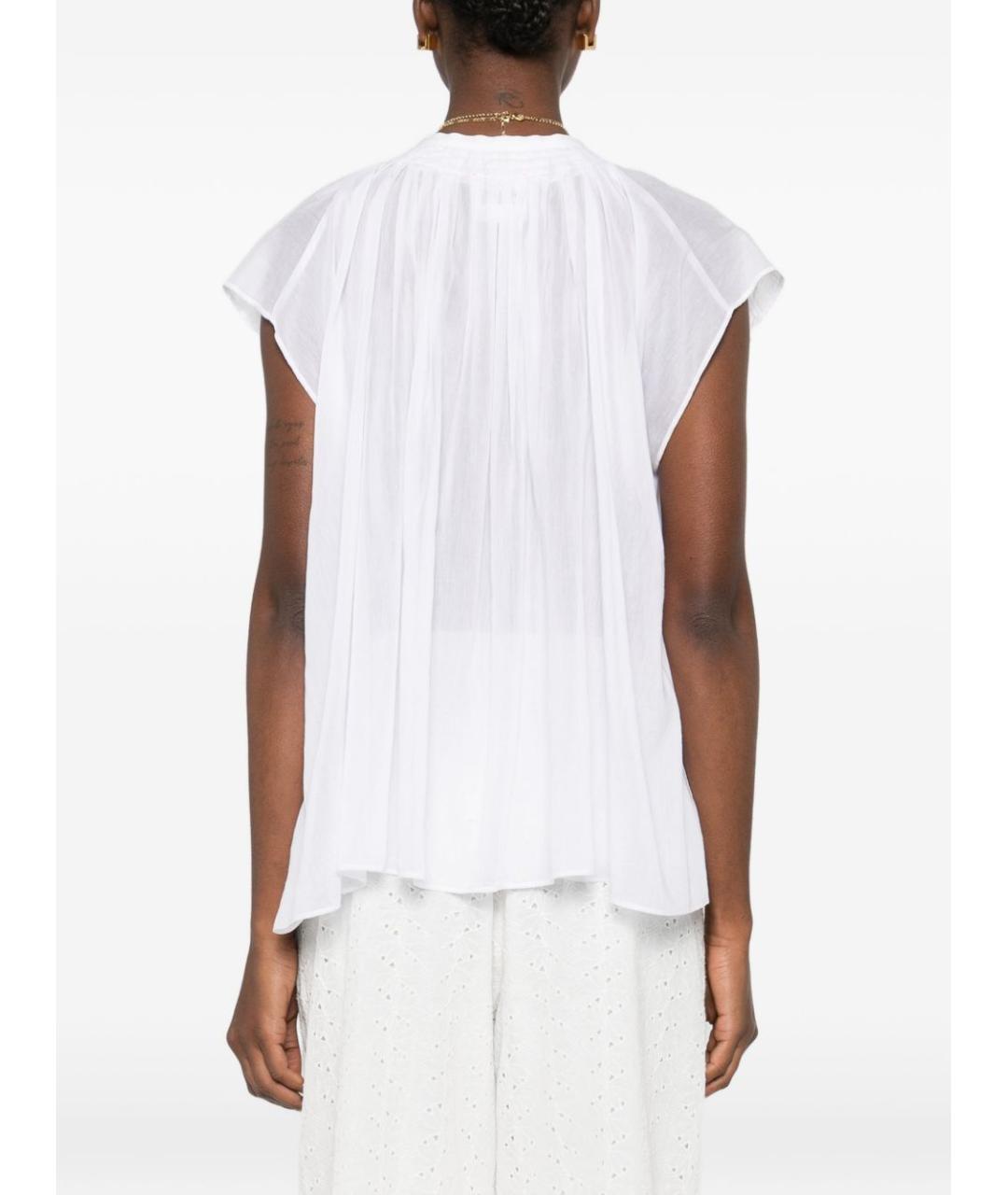 FORTE FORTE Белая хлопковая рубашка, фото 4