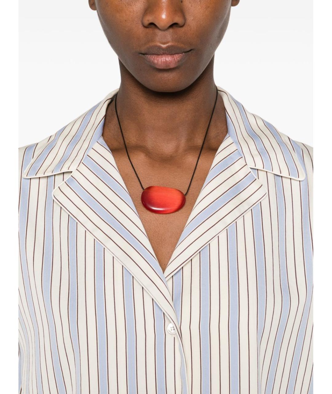 FORTE FORTE Голубая хлопковая рубашка, фото 2