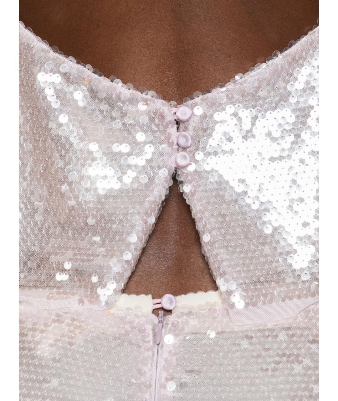 FORTE FORTE Серебряная полиэстеровая майка, фото 3